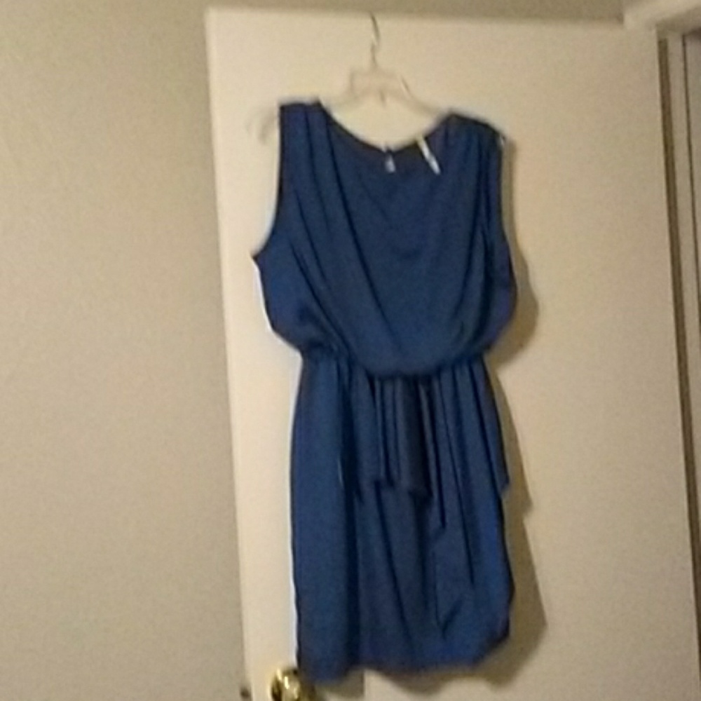 Teal clinched-waist from Modcloth